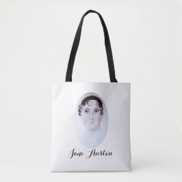 Jane Austen anpassad tryckt toteväska Tygkasse