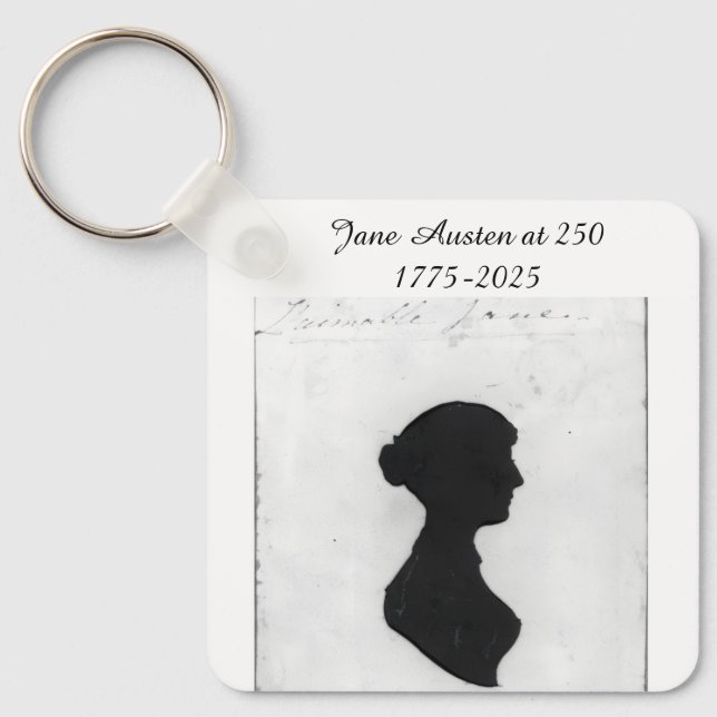 Jane Austen at 250 Nyckelring (Framsida)