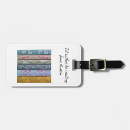 Jane Austen bagageetikett Bagagebricka