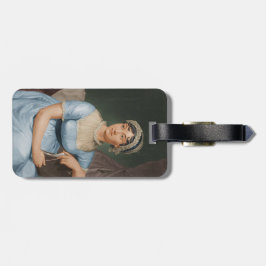 Jane Austen bagageetikett Bagagebricka