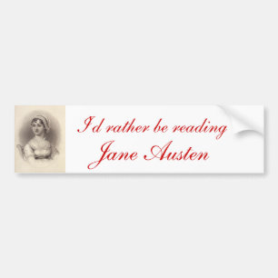 Jane Austen Bildekal