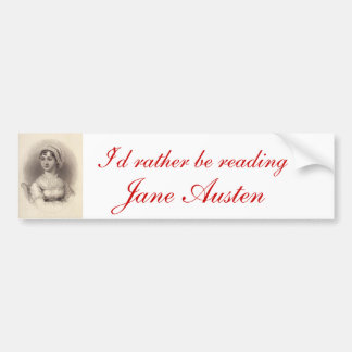 Jane Austen Bildekal