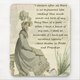 Jane Austen bokälskare Musmatta