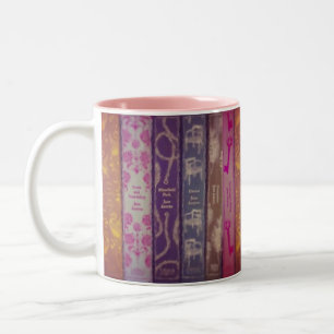 Jane Austen bokmugg Två-Tonad Mugg