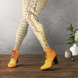 Jane Austen Brev Leggings<br><div class="desc">Den här vintagen har Jane Austens originaltext, som är en ny handstil från brev till syster Cassandra, skriven i april 1811, och kompletterad med ett första namn från hennes namnteckning. Originaldesign av Piotr Kowalczyk © Första publicerad: 30.1.2023.</div>