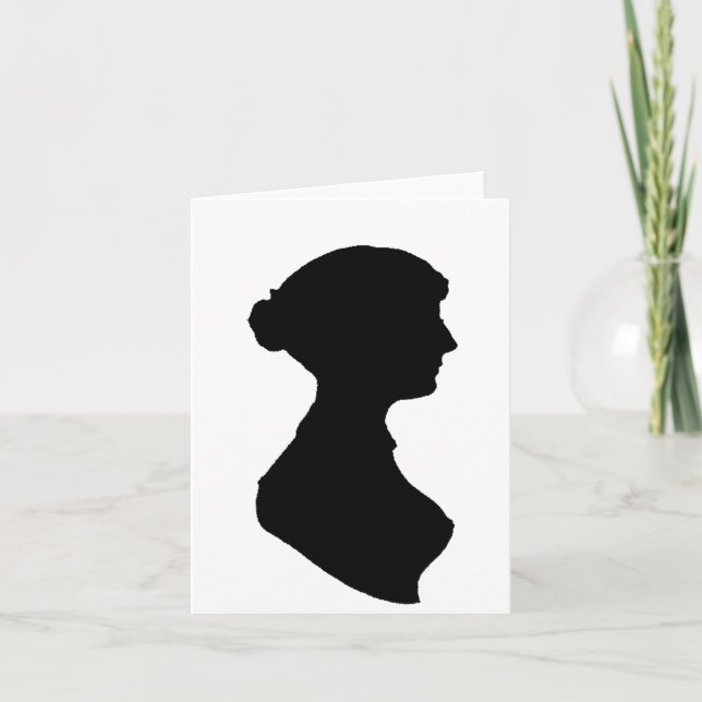 Jane Austen-citat  Helgkort (Framsida)