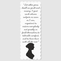 Jane Austen-citat om skrivande