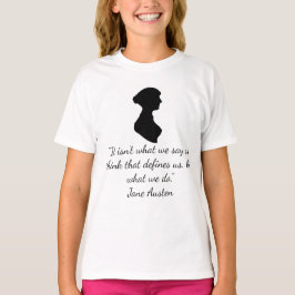 Jane Austen-citat T Shirt