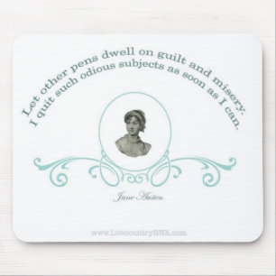 Jane Austen citationstecken Musmatta