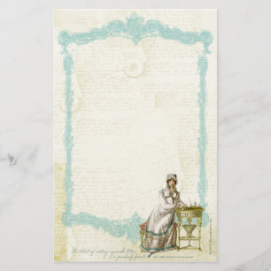 Jane Austen citationsteckenbrevpapper III Brevpapper