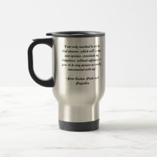 Jane Austen citationsteckenmugg Resemugg