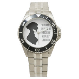 Jane Austen-citattentalkedja Armbandsur