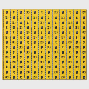 Jane Austen Couture NYC Taxi Rand Wrapping Papper Presentpapper