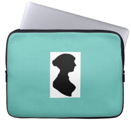 Jane Austen Electronics Bag Laptop Fodral