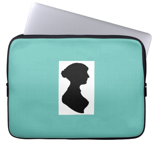 Jane Austen Electronics Bag Laptop Fodral (Framsidan)