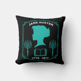 Jane Austen engelsk romanförfattare Kudde