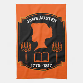 Jane Austen English Novelist Kökshandduk