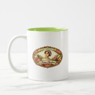 Jane Austen-fanklubb Två-Tonad Mugg