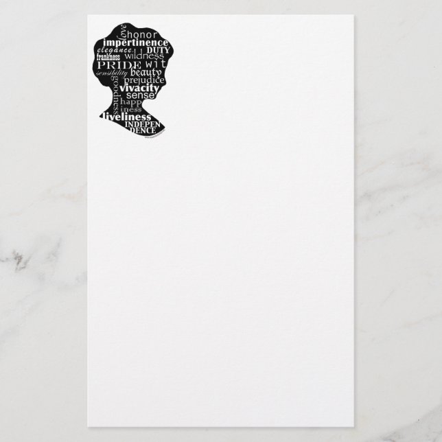 Jane Austen flickabrevpapper Brevpapper (Framsida)