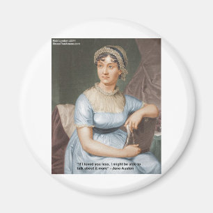 Jane Austen förlorade mindre citat på gåvor och ko Magnet