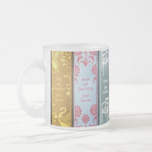 Jane Austen Frostad Glasmugg