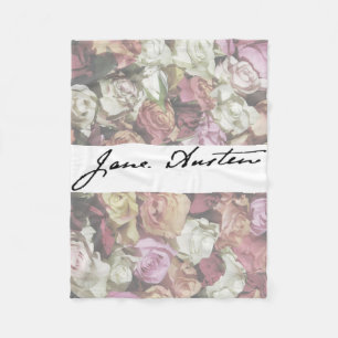 Jane Austen häfte Fleecefilt