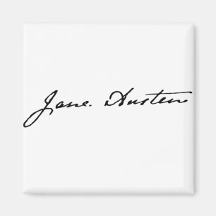 Jane Austen häfte Magnet