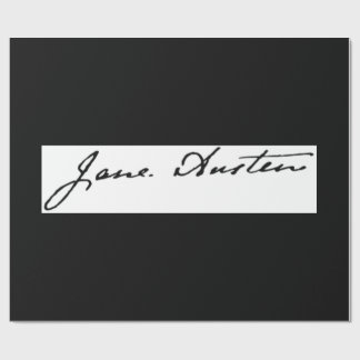 Jane Austen häfte Presentpapper