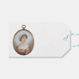 Jane Austen & hennes böcker Presentetikett