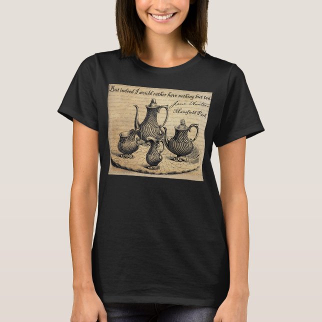 Jane Austen: Ingenting annat än Tea Tee (Framsida)