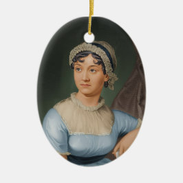 Jane Austen Julgransprydnad Keramik