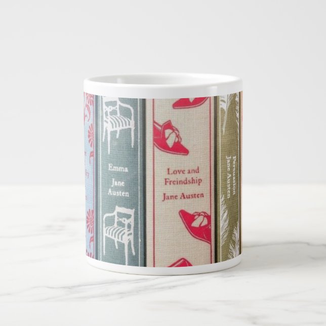 Jane Austen Jumbo Mugg (Framsidan)