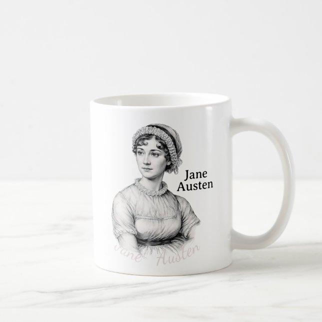 Jane Austen Kaffemugg (Höger)