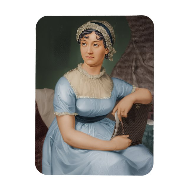 Jane Austen Magnet (Vertikal)