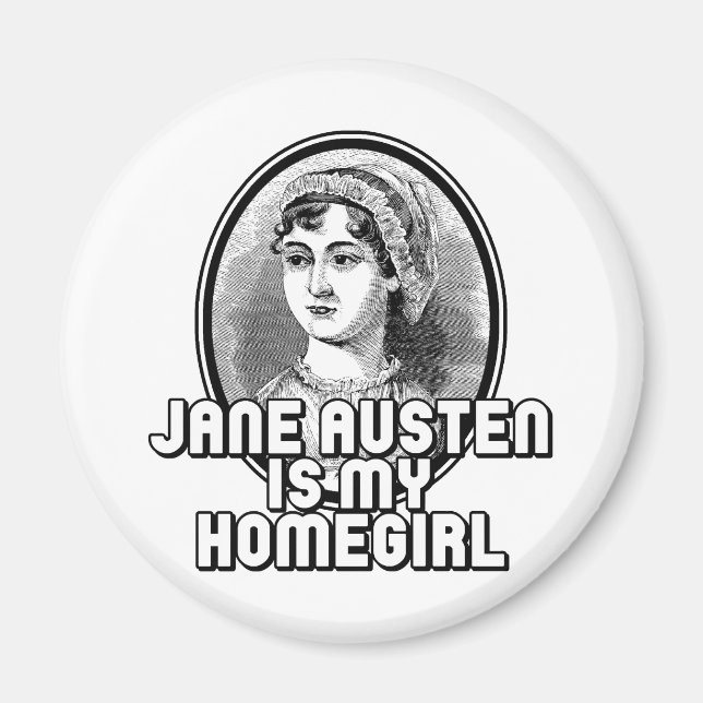 Jane Austen Magnet (Framsidan)