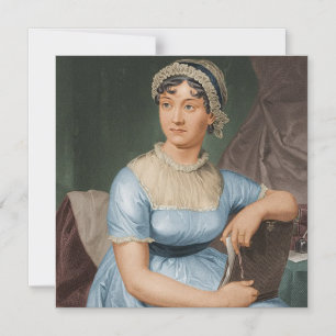 Jane Austen Magnetisk Inbjudningskort