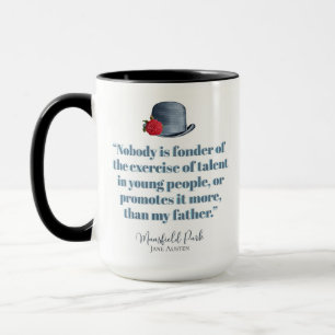 Jane Austen - My Far - Vintage Hat Mugg