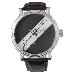 Jane Austen Namnteckning Armbandsur