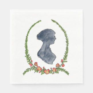 Jane Austen Napkins Pappersservett