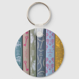 Jane Austen-nyckelkedja Nyckelring
