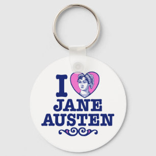 Jane Austen Nyckelring