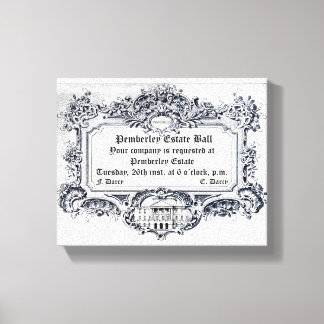 Jane Austen: Pemberley Gods Boll Canvastryck