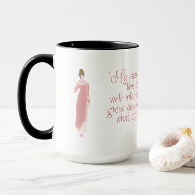 Jane Austen Persuasion Quote Mugg (Med munk)