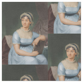 Jane Austen Portrait Tyg