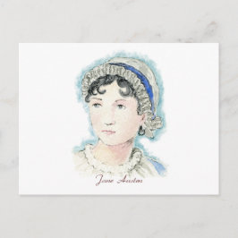Jane Austen Porträtt av Alice Flynn Vykort