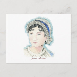 Jane Austen Porträtt av Alice Flynn Vykort