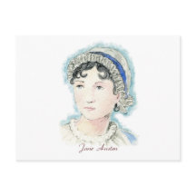 Jane Austen Porträtt av Alice Flynn