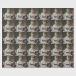 Jane Austen-porträtt Presentpapper