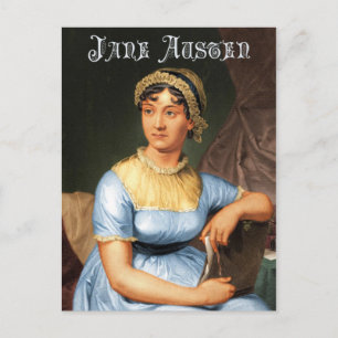 Jane Austen - Porträtt Vykort