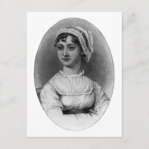 Jane Austen Porträtt Vykort